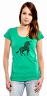ALICE SHIRT - GREEN SPRUCE EINHORN