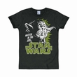 Logoshirt - Star Wars Shirt Yoda Schwarz Modell: LOS0100874001