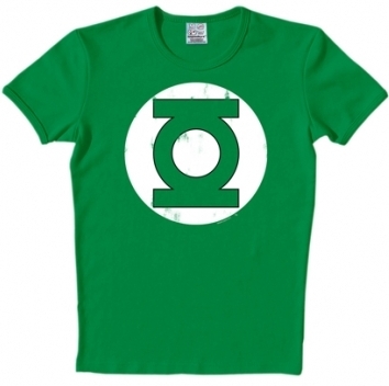 Logoshirt - DC Green Lantern Logo Shirt - Green