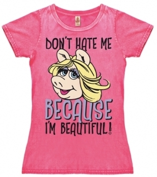 Logoshirt - Muppets Miss Piggy Beautiful - Girl Shirt