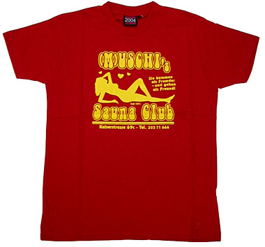 (M)Uschis Sauna Club - rot - shirt