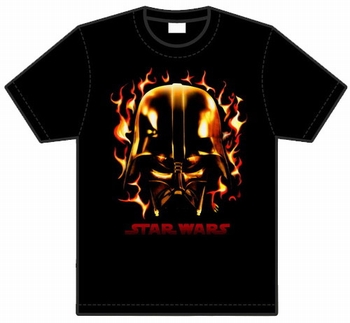 Star Wars Shirt - Darth Vader Flammen