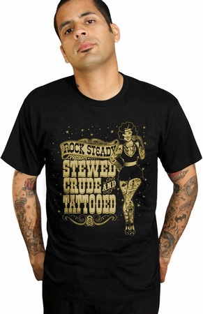 Stewed and Tattooed - Steady Clothing T-Shirt