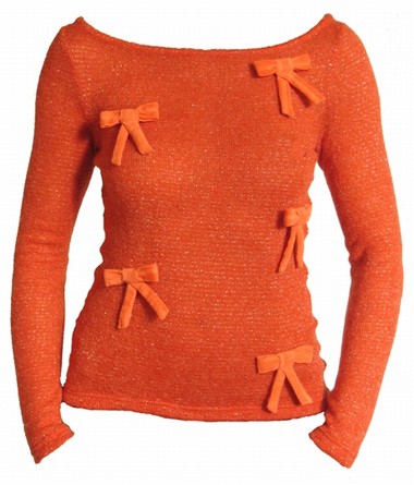 CHERRY ORANGE PULLOVER