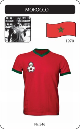 Marokko Retro Trikot 1970