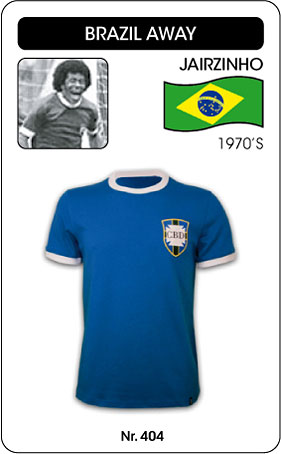 Brasilien Retro Trikot 1970 Blau