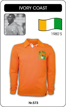 Elfenbeinküste Retro Trikot