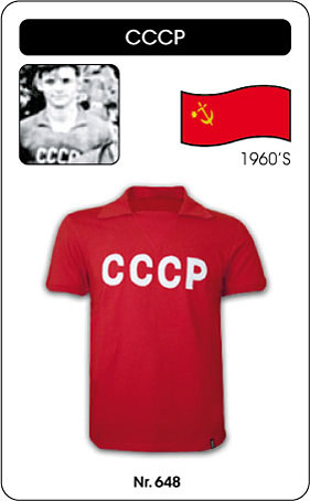 UDSSR Retro Trikot CCCP 1960