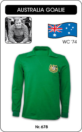 Australien - Australia -  World Cup 1974 - Trikot