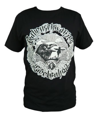 Shirt - Rabenschwarzes Seelenheil - schwarz