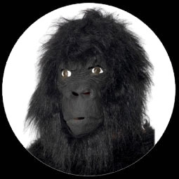 Gorilla Maske - Affenmaske - Klicken fr grssere Ansicht