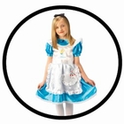 Alice im Wunderland Kinder Kost�m Deluxe