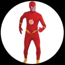 Ganzkrperanzug Der Rote Blitz - The Flash - 2nd Skin - Klicken fr grssere Ansicht