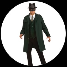 Green Hornet Kost�m Deluxe - Gr�ne Hornisse - Klicken f�r gr�ssere Ansicht
