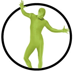 Körperanzug - Bodysuit - Grün - Klicken für grössere Ansicht