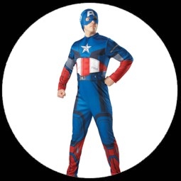 Premium Captain America Kostm Erwachsene - Klicken fr grssere Ansicht