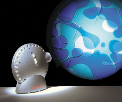 SPACE PROJECTOR - SILBER - BLAU/GRÜN