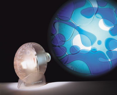 SPACE PROJECTOR - TRANSPARENT - BLAU/GR�N