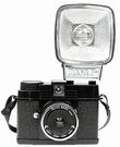 Lomography Diana Mini Flash Kamera - Schwarz - Petite Noire