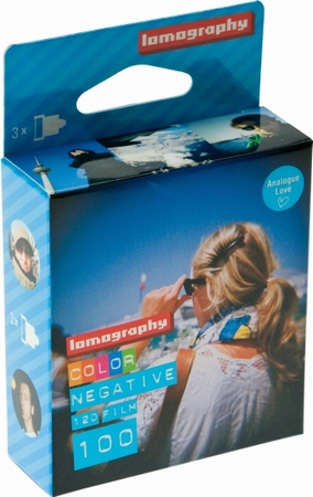 100/ 120 Color Negative 3-pack Lomographie Film