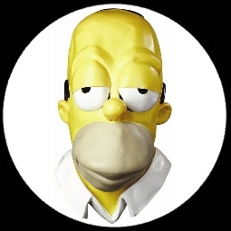Homer Simpson Maske - Klicken fr grssere Ansicht