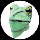 Froschmaske gr�n