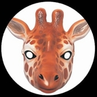 Giraffen Maske Tiermaske