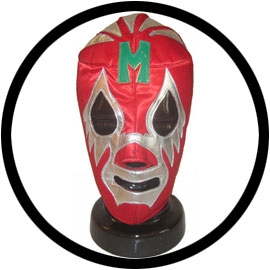 Lucha Libre Maske - Mil Mascaras Rot - Klicken fr grssere Ansicht
