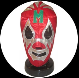 Lucha Libre Maske - Mil Mascaras Rot - Klicken fr grssere Ansicht