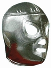Lucha Libre Maske - El Santo silver