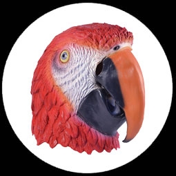 Papagei Maske Erwachsene - Klicken fr grssere Ansicht