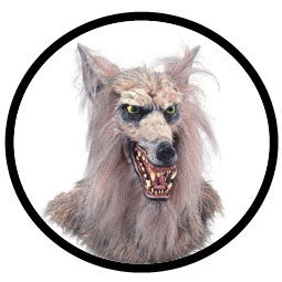 Wolfmaske Deluxe Erwachsene - Klicken f�r gr�ssere Ansicht