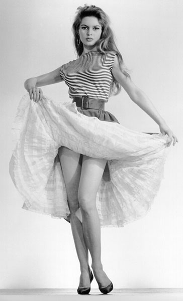 Brigitte Bardot - mit Rock