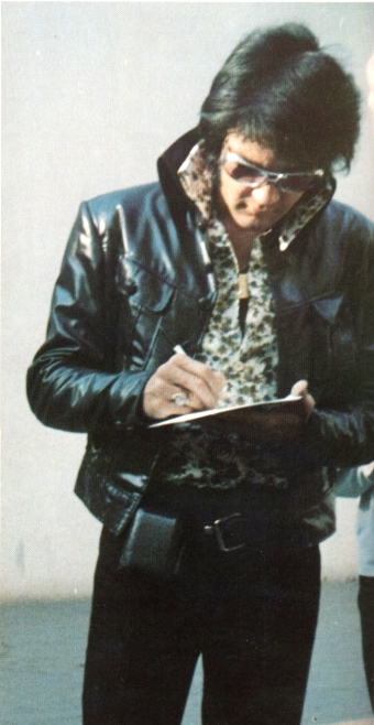 Elvis Presley - Autogramm