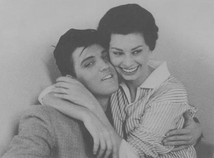 Elvis Presley - Elvis & Sophia Loren