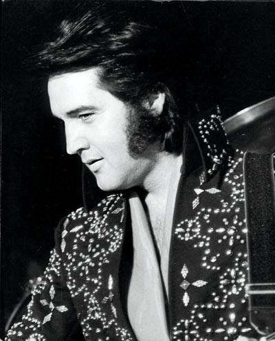 Elvis Presley - Koteletten/Seitenansicht San Bernardino