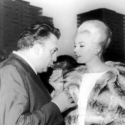 Federico Fellini - mit Anita