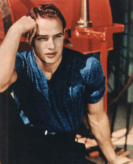 Marlon Brando - Posing