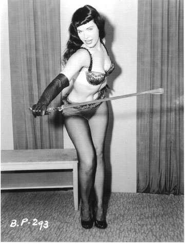 Bettie Page - Whip