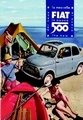 FIAT 500 BLECHSCHILD - CAMPING