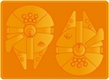 x MILLENNIUM FALCON STAR WARS - EISW�RFELFORM SILIKON