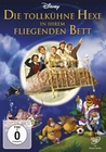 Die tollkühne Hexe in ihrem fliegenden Bett
