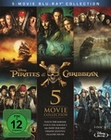 Pirates of the Caribbean 1-5 Box [5 BRs]