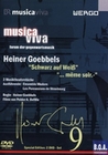 Musica Viva 9 - Heiner Goebbels... [SE] [2 DVDs]