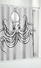 1 x DUSCHVORHANG - OCTOPUS