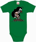 2 x BABYBODY - DER KLEINE MAULWURF - GR�N