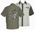 1 x STEADY CLOTHING BOWLING HEMD  - STEADY MOTEL