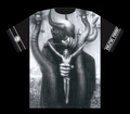 5 x TO MEGA THERION ALL OVER PRINT SHIRT