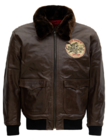 Leder Aviator JackeAir Force 42 - brown