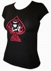 3 x EMILY THE STRANGE - STRANGE OF SPADES SHIRT
